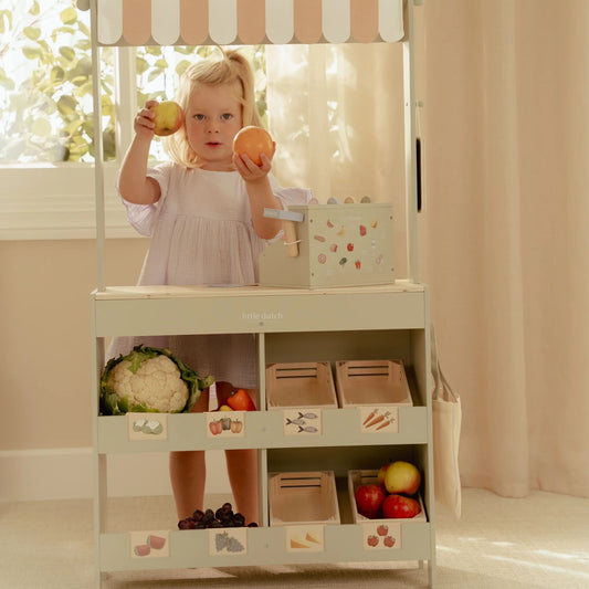 Wooden Play Market Stall