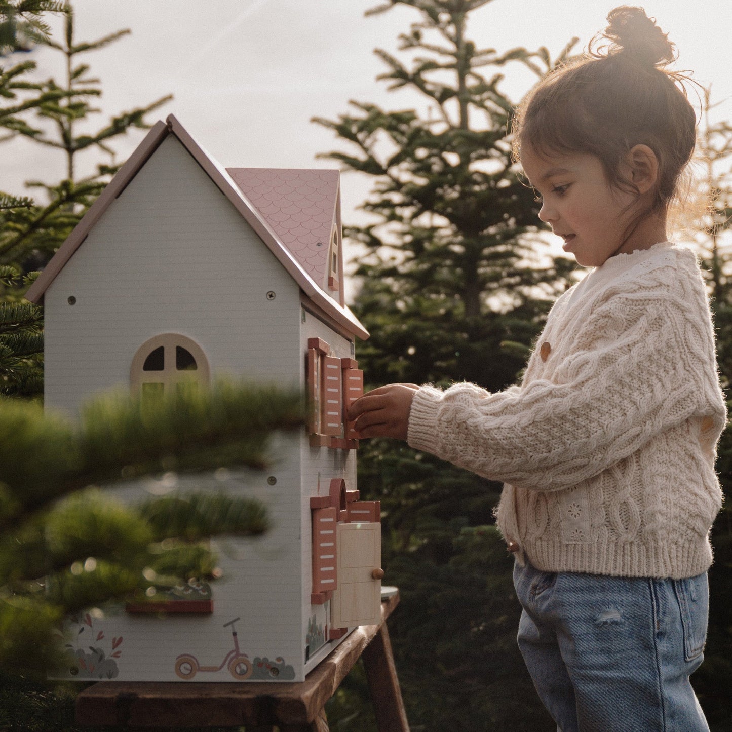Medium Wooden Doll House