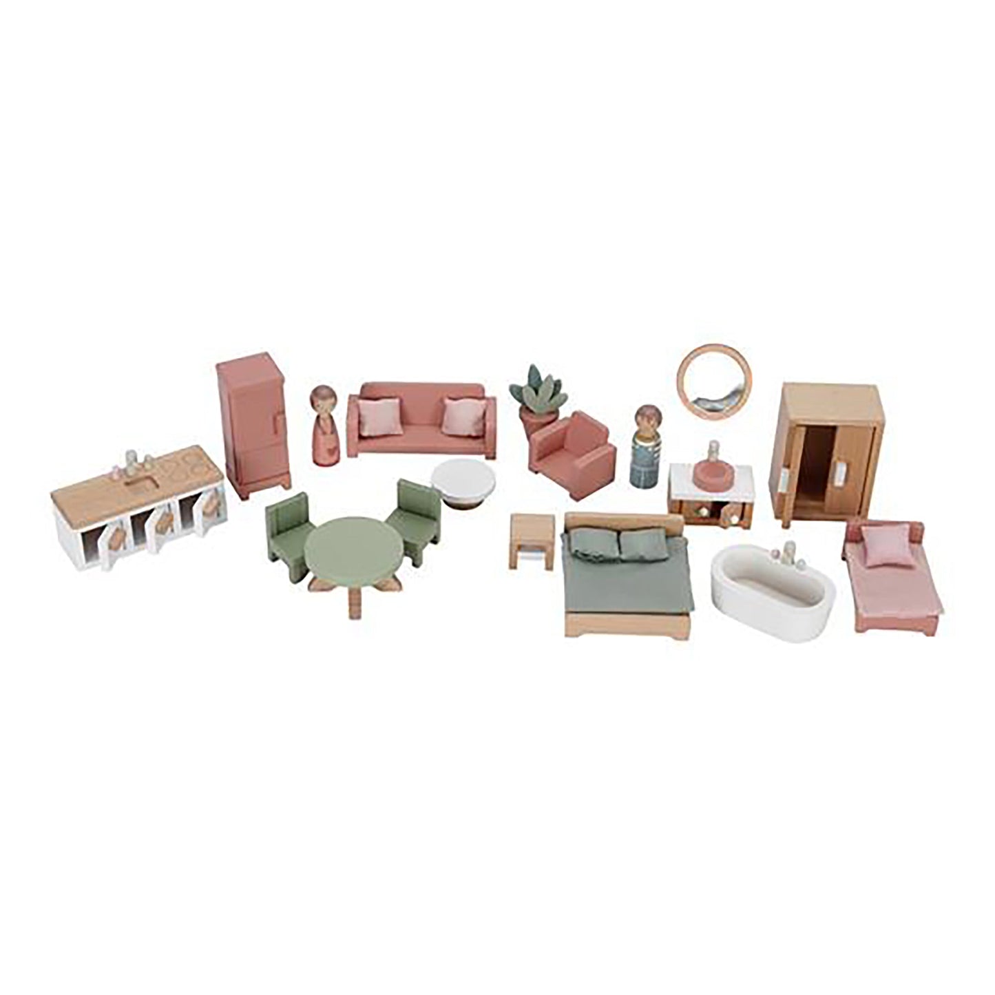 Medium Wooden Doll House