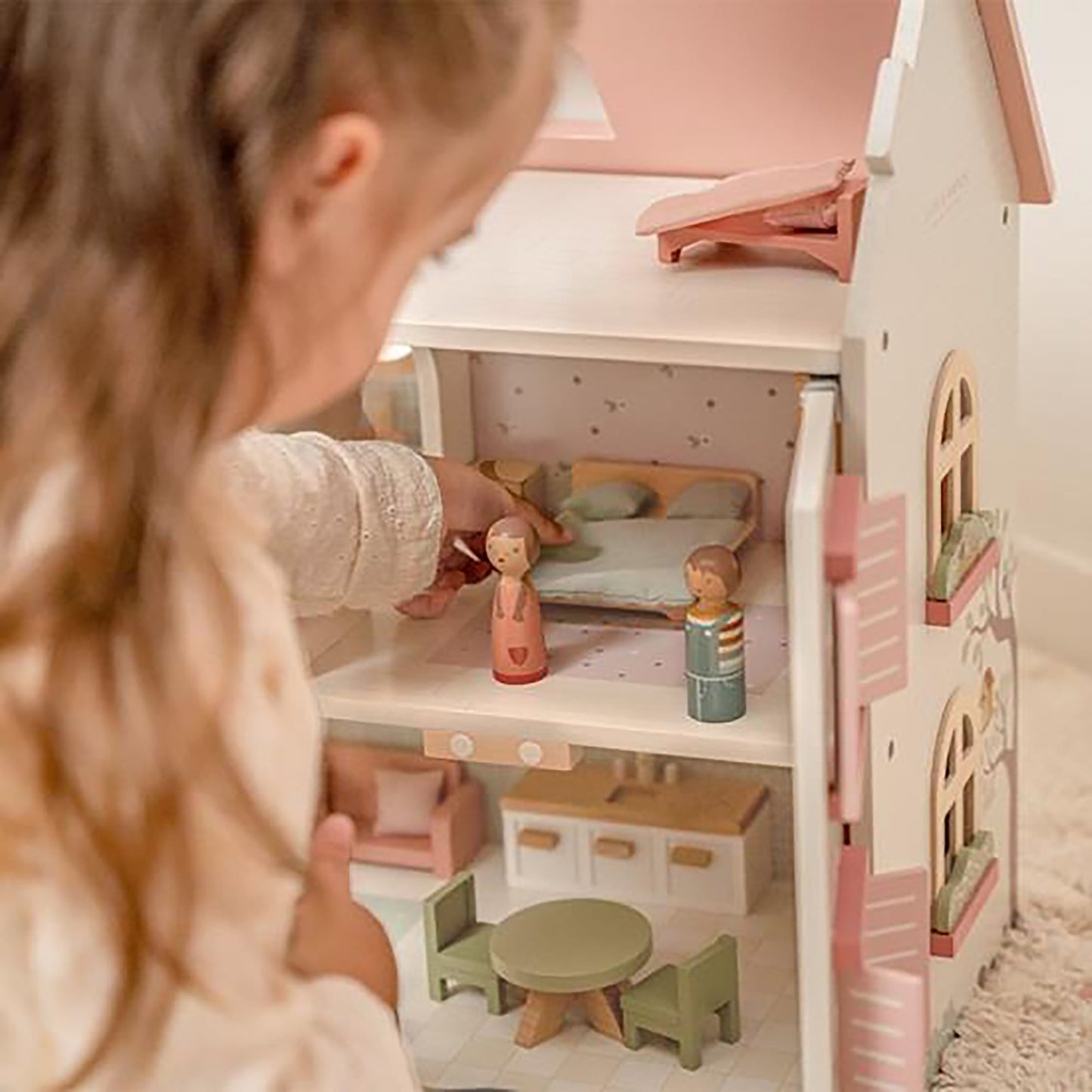 Medium Wooden Doll House