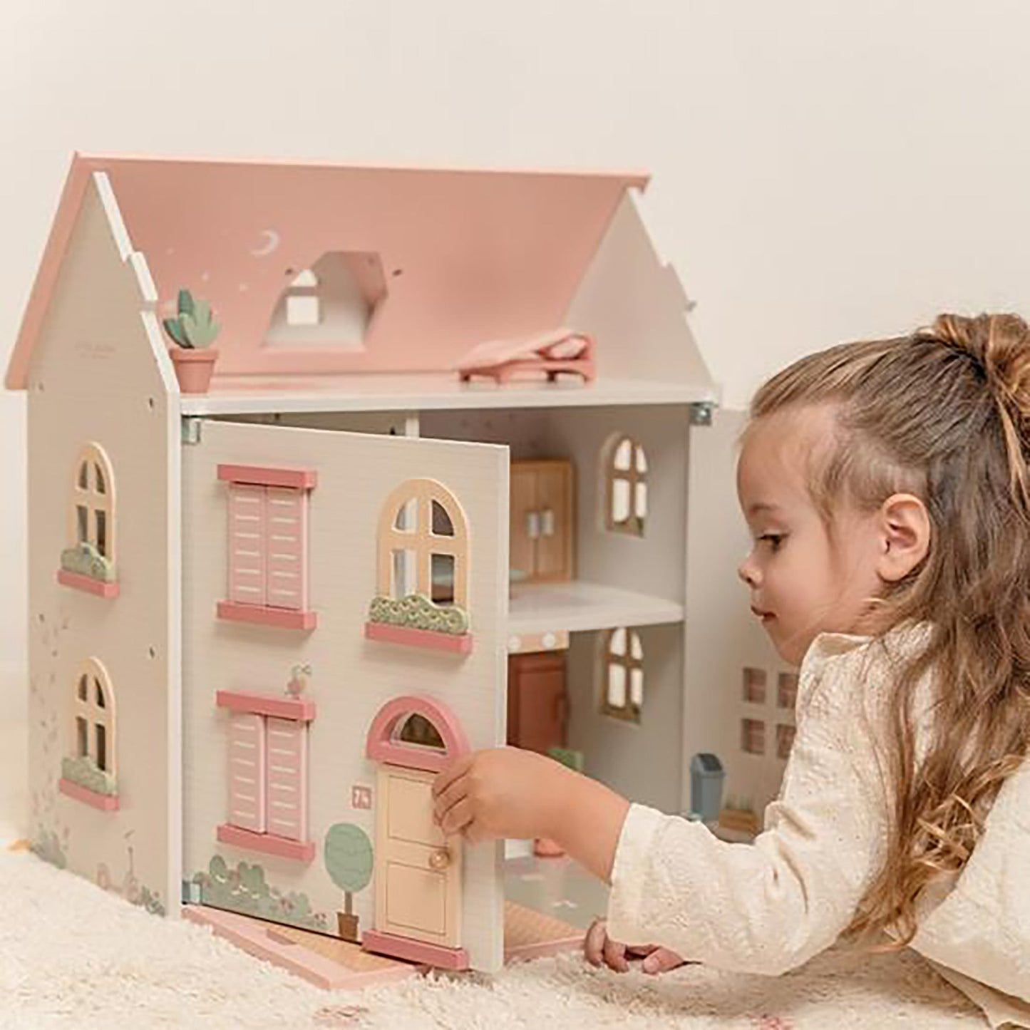 Medium Wooden Doll House