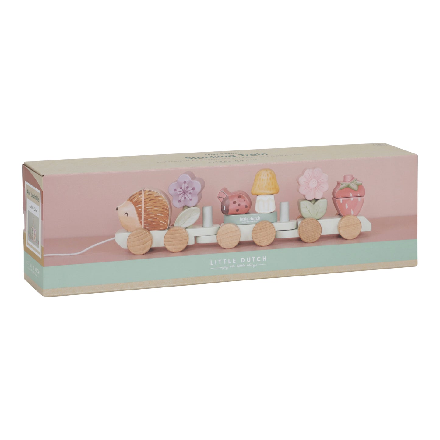 Little Dutch Fairy Garden Stacking Train Hedgehog