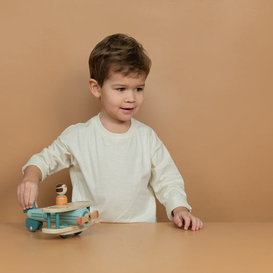 Wooden Toy Airplane