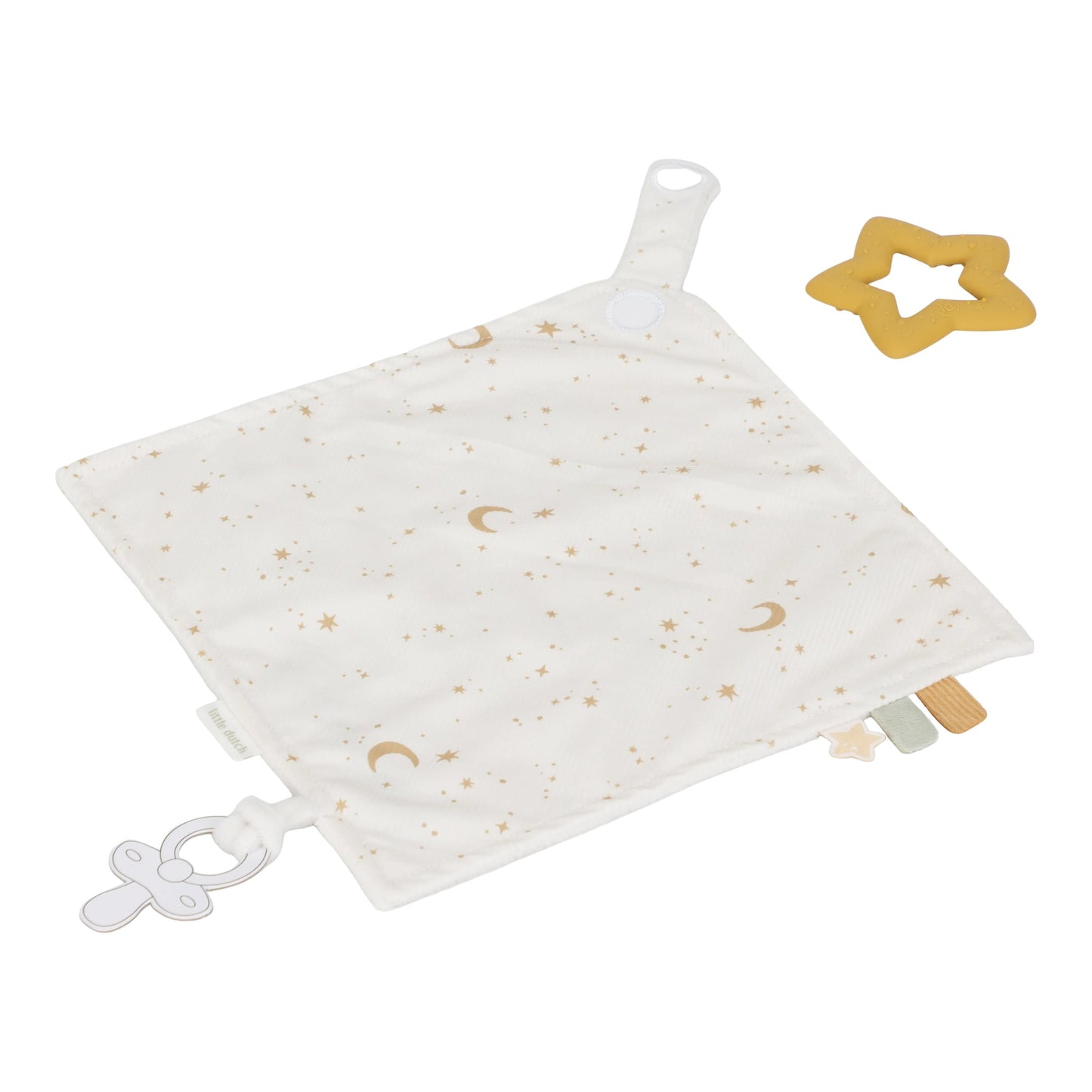 Newborn Naturals Goose Cuddle Cloth w/ Teether