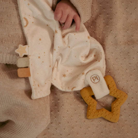 Newborn Naturals Goose Cuddle Cloth w/ Teether