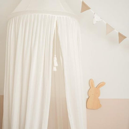 Little Dutch Canopy Muslin - Soft White