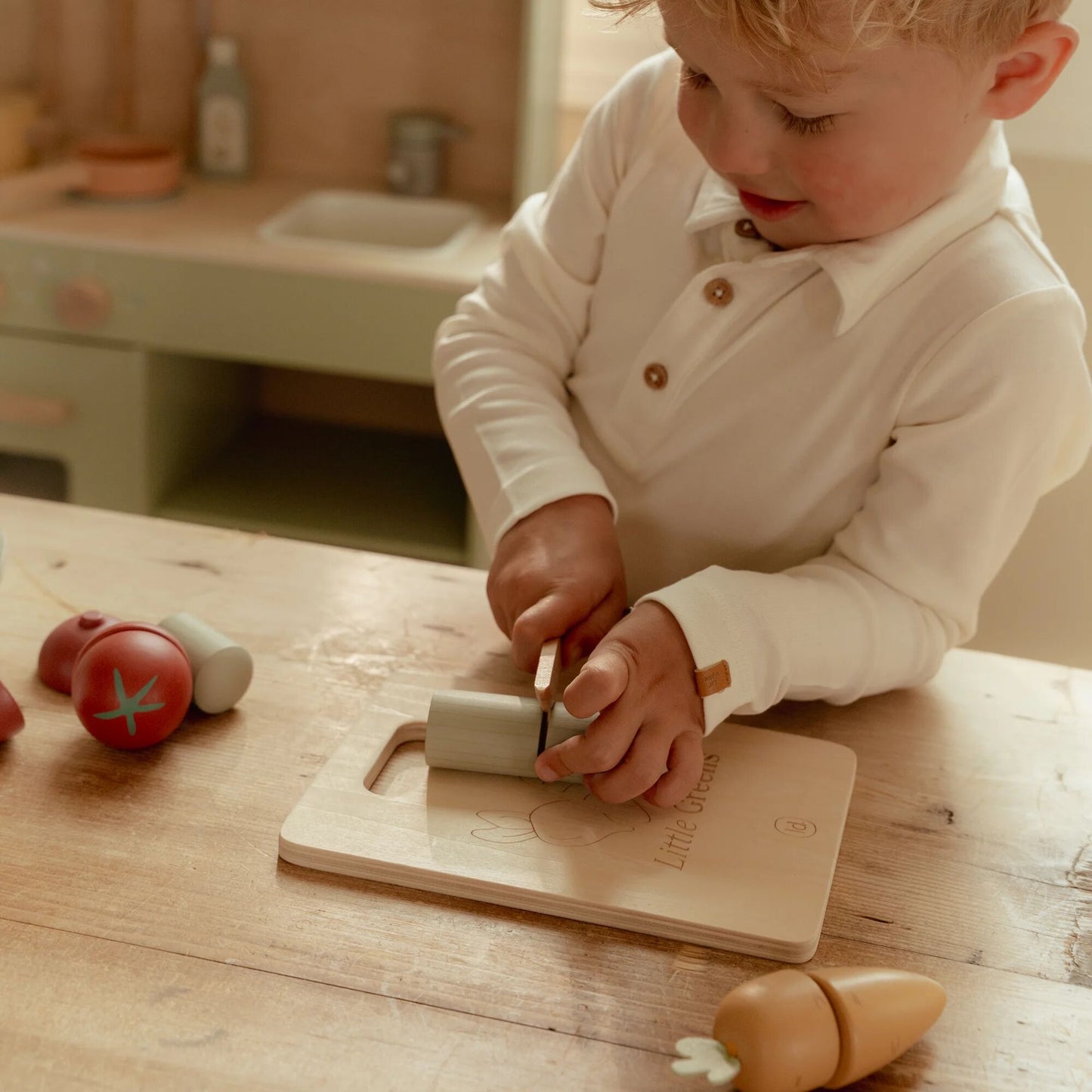 Roleplay Cutting Vegetables