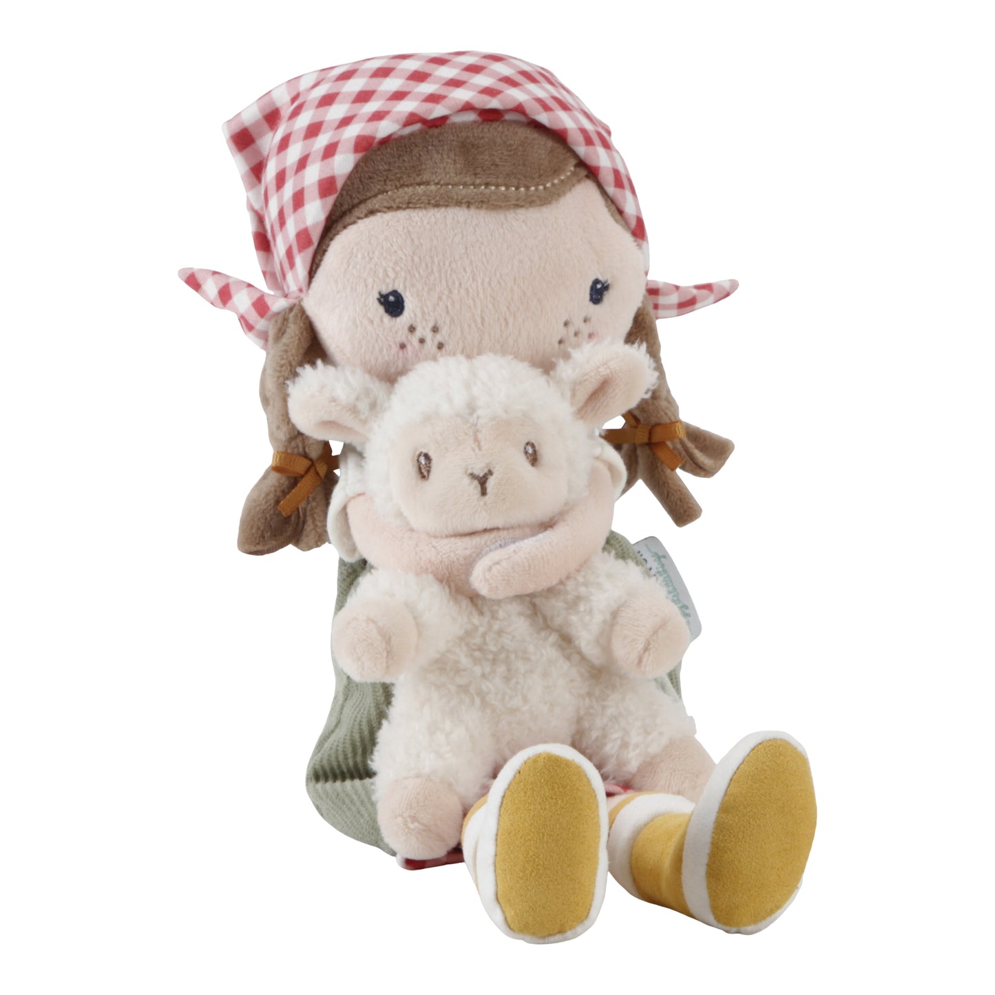 Cuddle Doll Farmer Rosa With Sheep 35cm