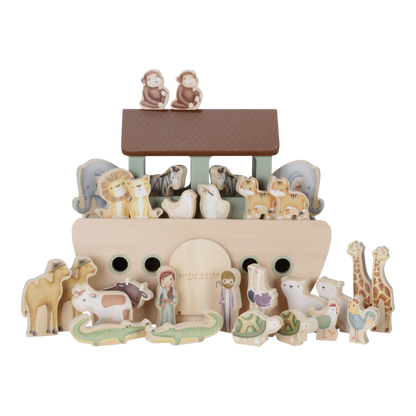 Little Dutch Noah's Ark Kids Wooden Playset