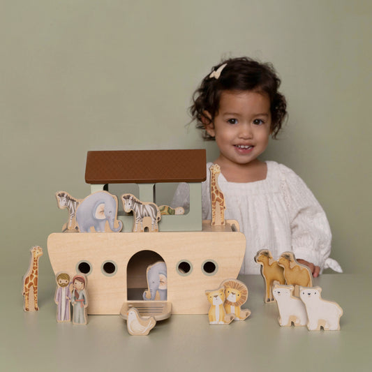 Noah's Ark Kids Wooden Playset