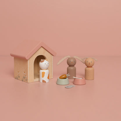 Little Dutch Wooden Doll's House Pet Expansion Set