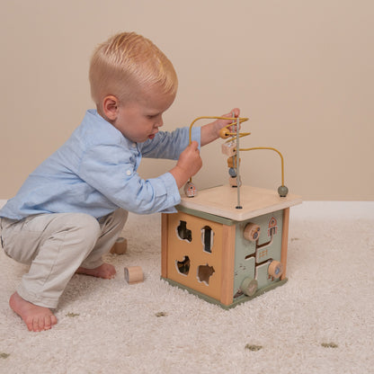 Little Dutch Little Farm Activity Cube Baby Toy