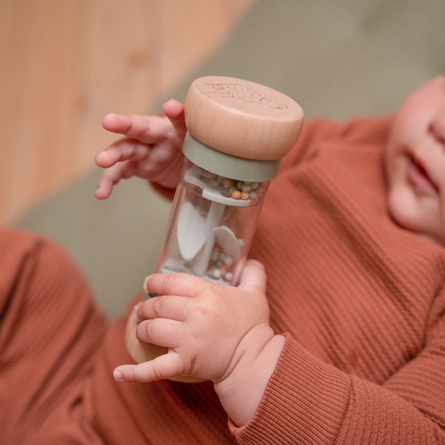 Little Dutch Baby Rain Rattle Little Farm