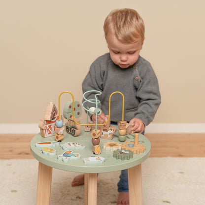 Little Dutch Little Farm Baby Kids Activity Table Centre