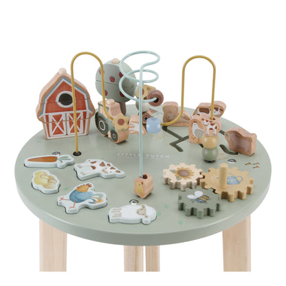 Little Dutch Little Farm Baby Kids Activity Table Centre