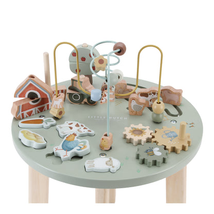 Little Dutch Little Farm Baby Kids Activity Table Centre