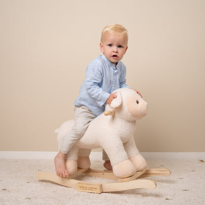 Little Dutch Little Farm Rocking Sheep Baby Rocker