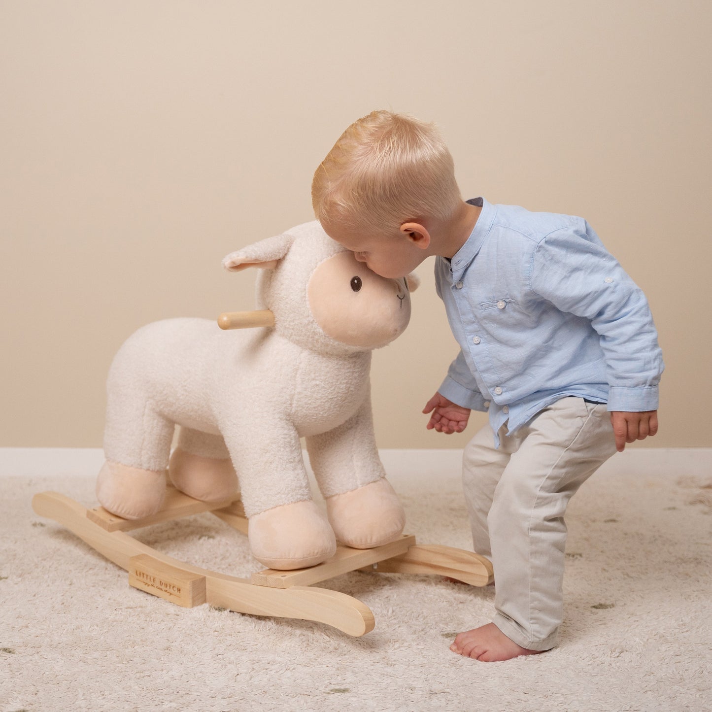 Little Dutch Little Farm Rocking Sheep Baby Rocker