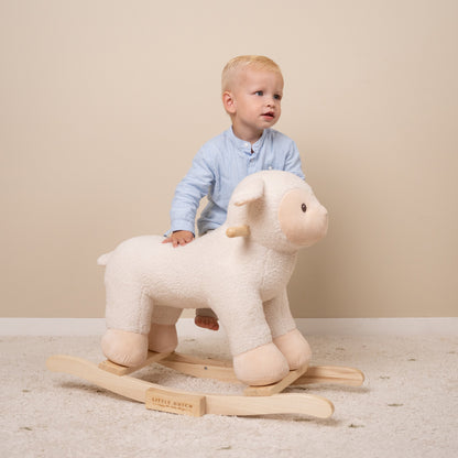 Little Dutch Little Farm Rocking Sheep Baby Rocker