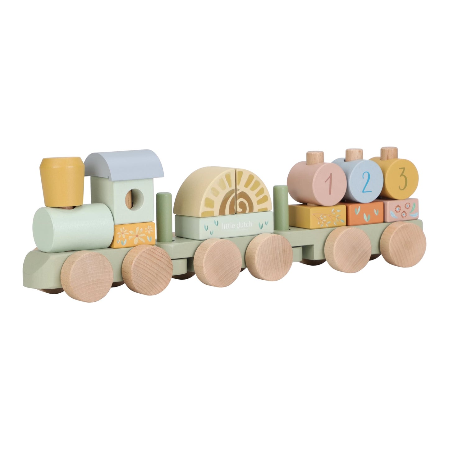 Wooden Block Train