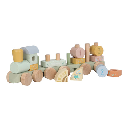 Wooden Block Train