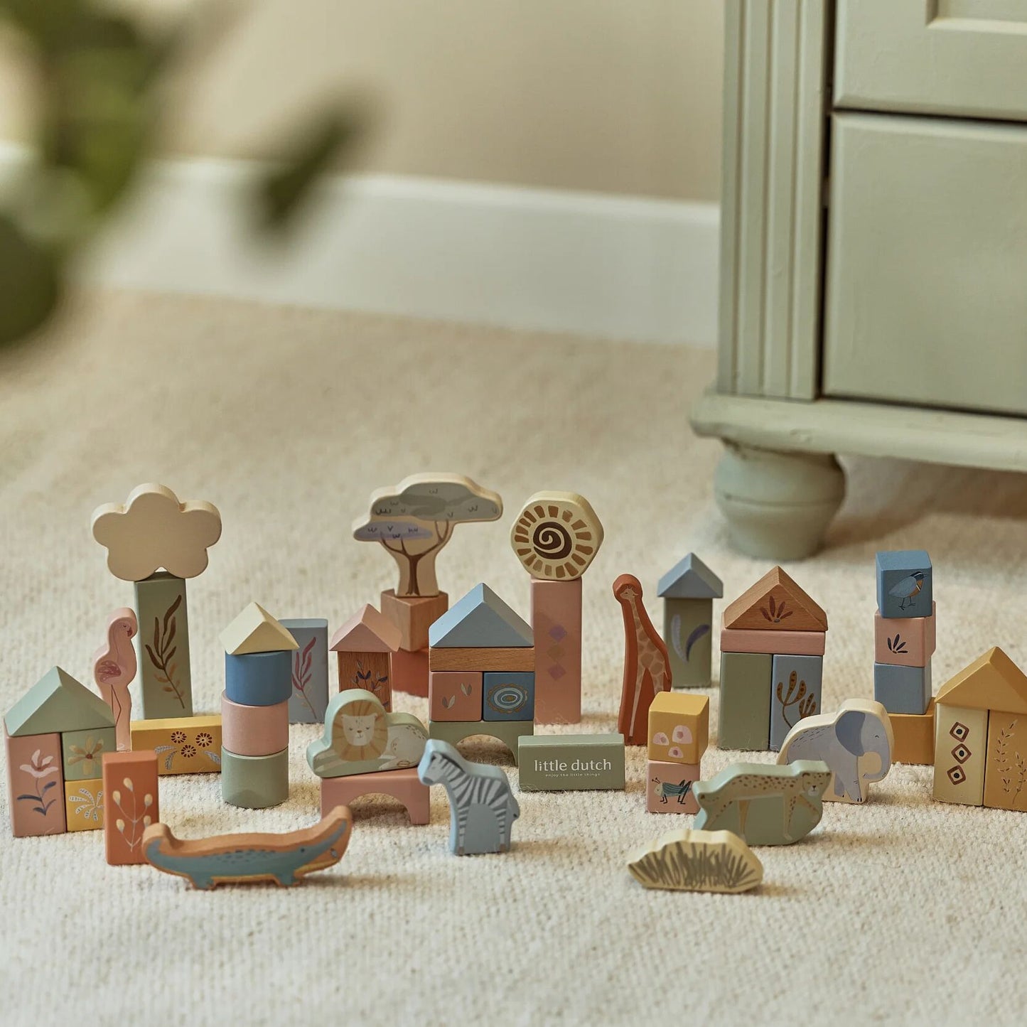 Wooden Building Blocks