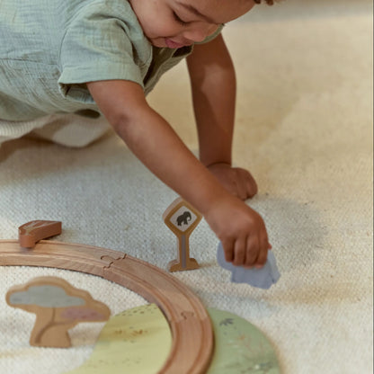 Wooden Train Set