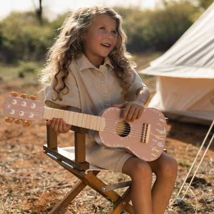 Wooden Guitar - Pink