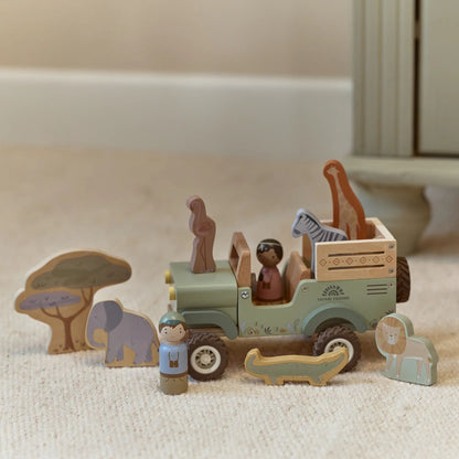 Safari Car with Animals