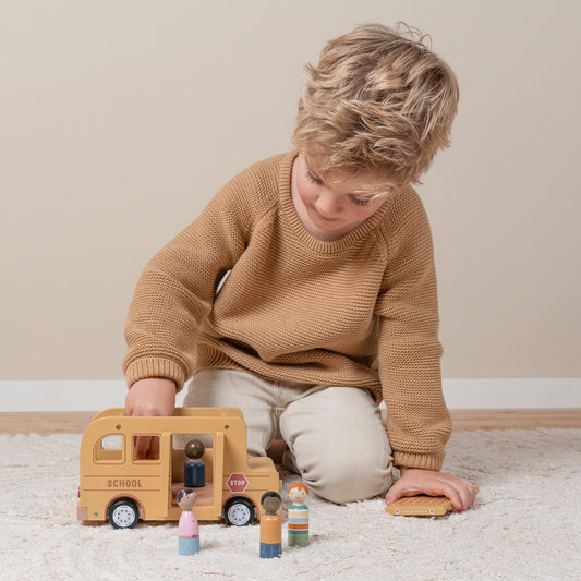 Wooden School Bus