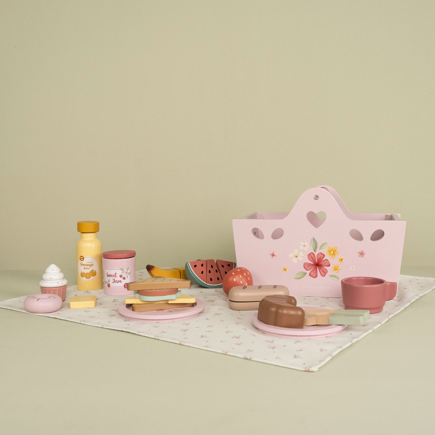 Wooden Picnic Play Set