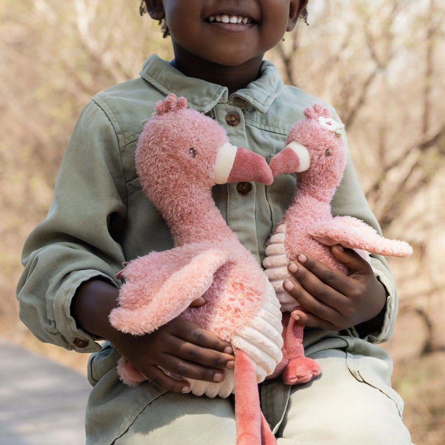 Cuddle Flamingo 35cm