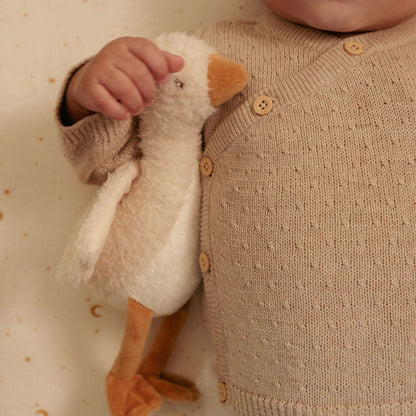 Newborn Naturals Cuddle Baby Goose 17cm