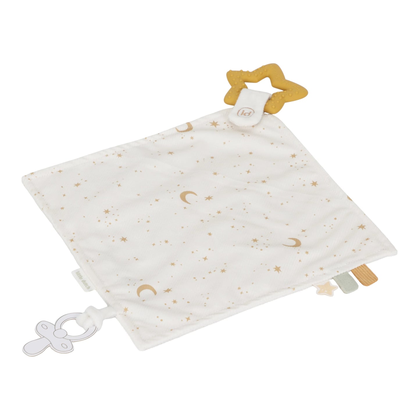 Newborn Naturals Goose Cuddle Cloth w/ Teether