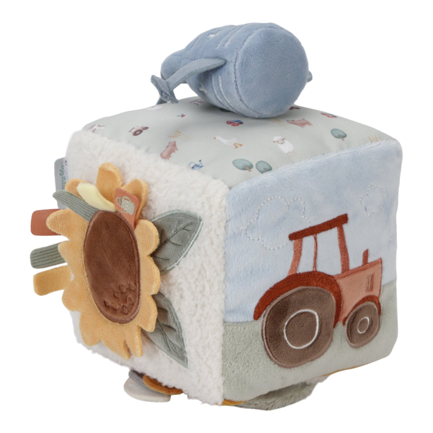 Little Dutch Little Farm Soft Activity Cube Baby Activity Toy