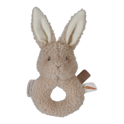 Little Dutch Baby Bunny Gift Box Plush Comforter Soft Ring Rattle