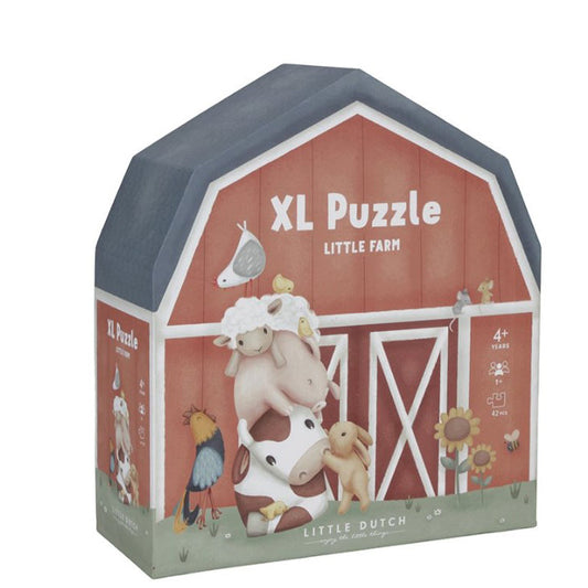 Little Dutch Little Farm Floor Puzzle