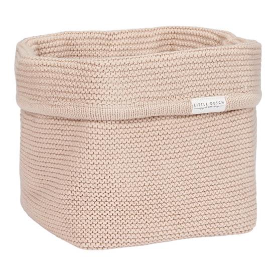 Little Dutch Knitted Storage Basket - Small - Beige