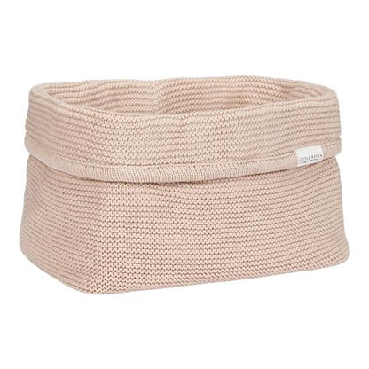 Little Dutch Knitted Storage Basket - Large - Beige