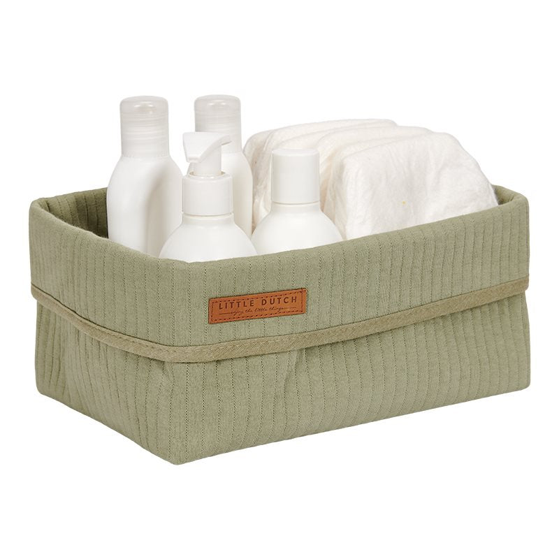 Little Dutch Storage Basket - Large - Pure Olive