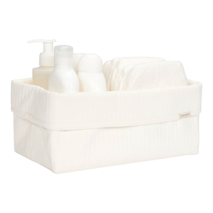 Little Dutch Storage Basket - Large - Pure Soft White