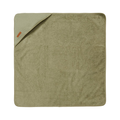 Little Dutch Hooded Towel - Pure Olive