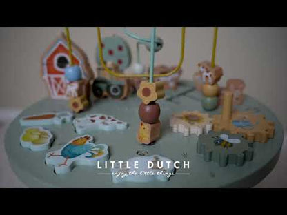 Little Dutch Little Farm Baby Kids Activity Table Centre